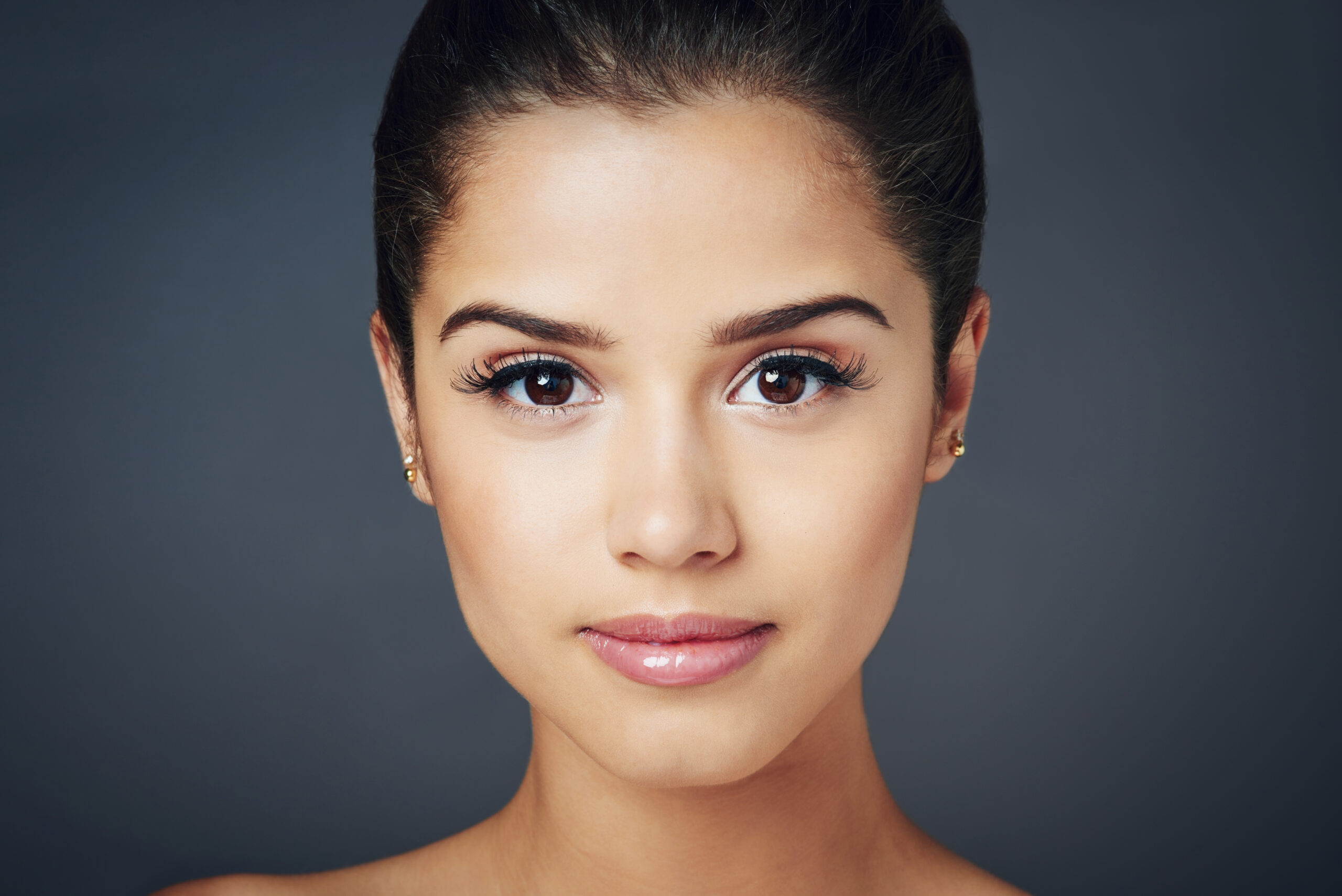 Glowing, flawless skin after a dermaplane and HydraFacial in Oklahoma City